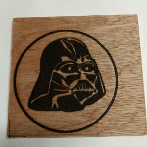 darth vader coaster before cut