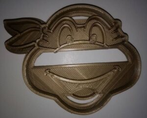 3d Printed TMNT Cookie Cutter